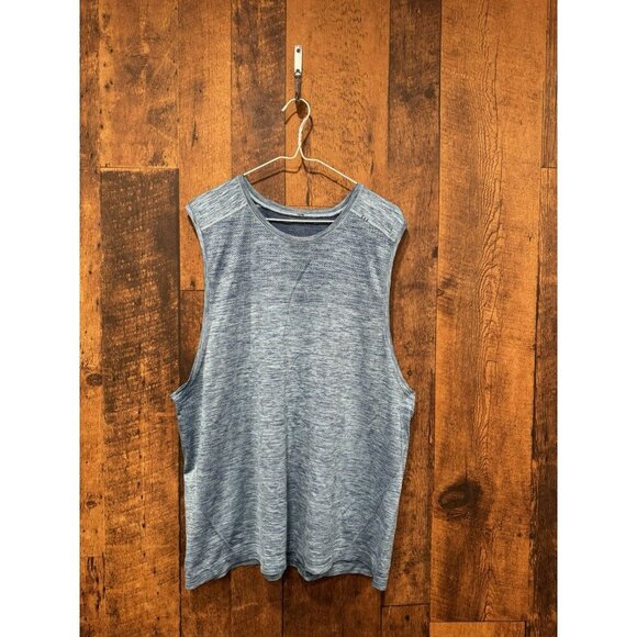 Lululemon Men’s Metal Vent Tank Top Blue XXL EUC - Picture 1 of 4